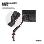 4-VonHaus-jednostruki-desktop-mount-do-dijagonale-27-1X-USB-3.0-plinska-opruga
