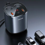 USAMS-CC151-C28-245W-2AC-3-Ports-Dual-Cigarette-Lighters-Digital-Display-auto-punjac-4