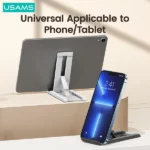 USAMS-US-ZJ070-Spring-Folding-Desktop-TabletPhone-Stand-black-5.webp