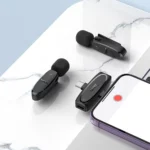 HOCO-2-x-lavalier-wireless-microphone-Lightning-Type-C-L15-black-3.webp