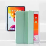 Transparent-TPU-PU-Leather-futrola-za-iPad-10.2-2020-Light-Green.webp