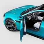 Xiaomi model SU7 automobil Die-Cast 118 Aqua Blue 1