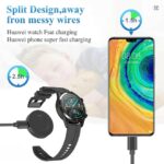 Type-C Fast Wireless punjač za Huawei Watch GTGT2 46mm 42mm GT 2e Honor Magic Watch2 46mm 42mm (3)